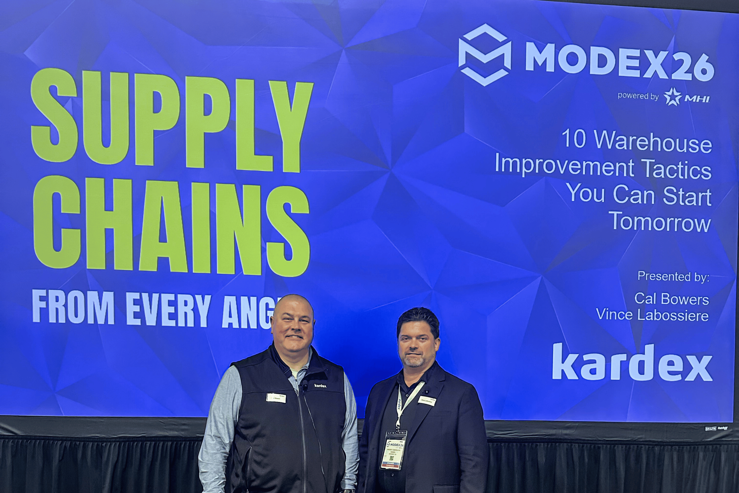 10 warehouse improvement tactics modex 2026 seminar