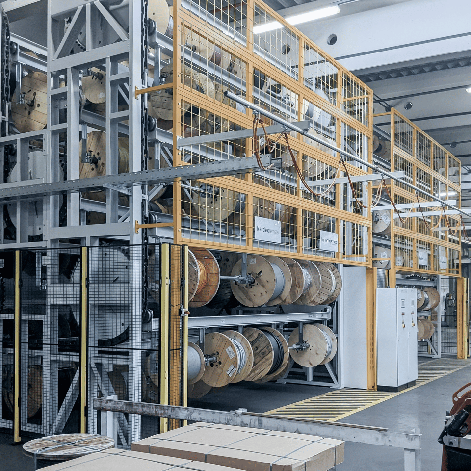Cable Reel Storage