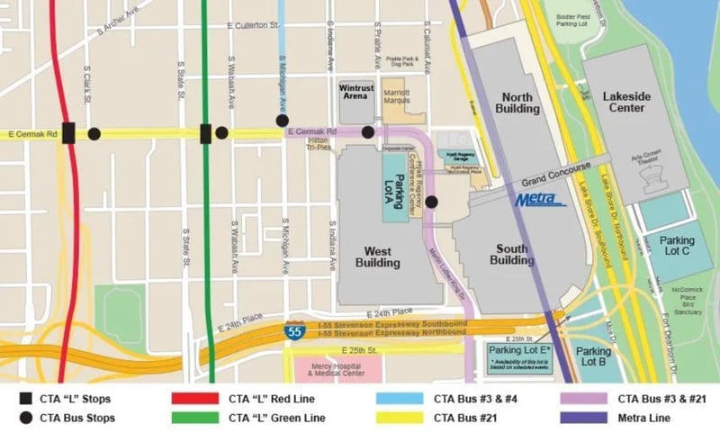 Chicago CTA Map
