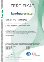 DIN EN ISO 45001 2023 DE