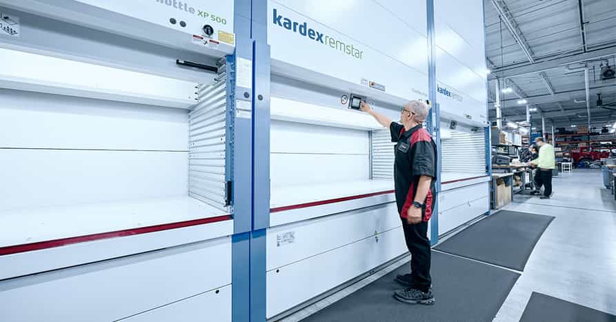 centralized inventory management using a VLM