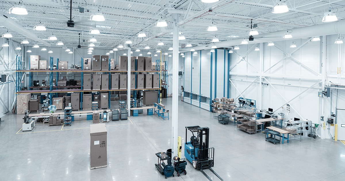 Zoller's warehouse with 3 VLM tool cribs