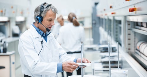 A man using ASRS