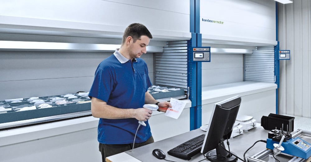 Barcode Scanning in the Warehouse for Inventory Tracking