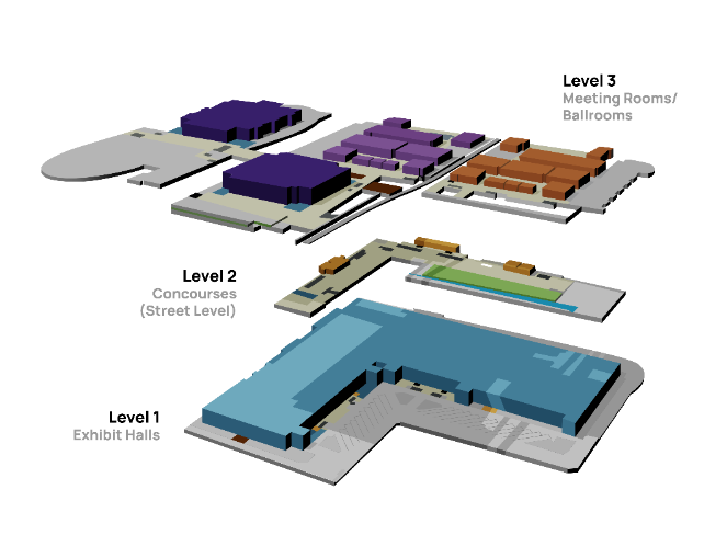 MD&M South Floor Plan