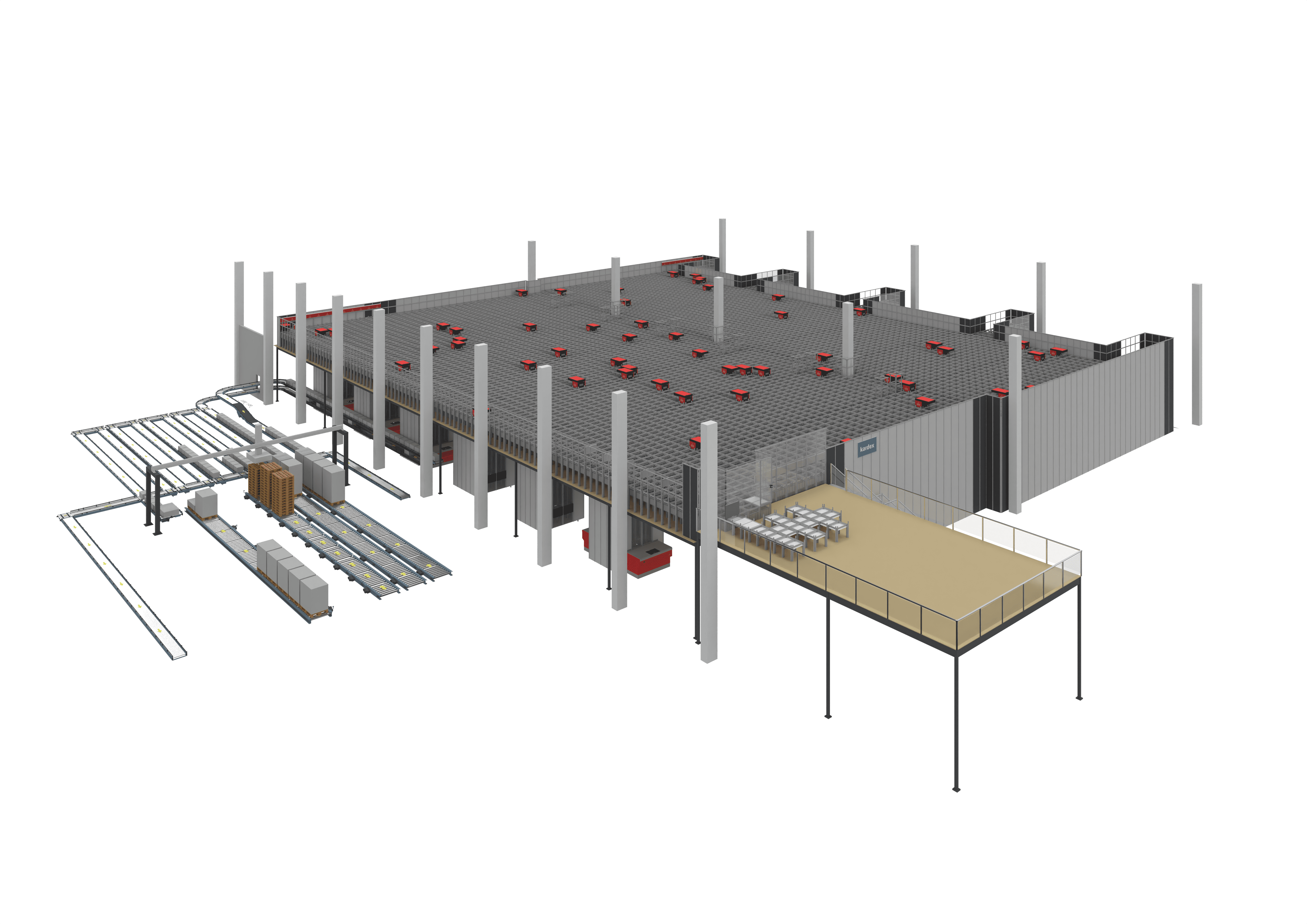 Sonepar Germany AutoStore Visualisierung