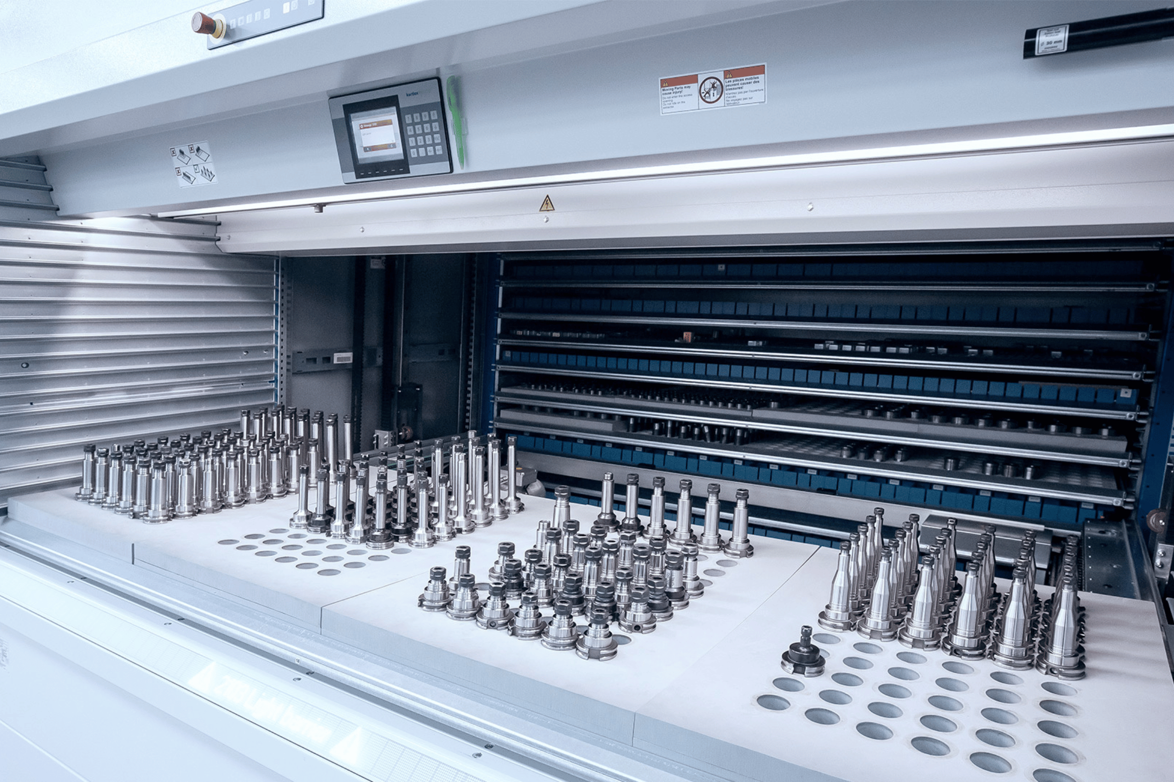 Inventory management - storage of small tooling parts