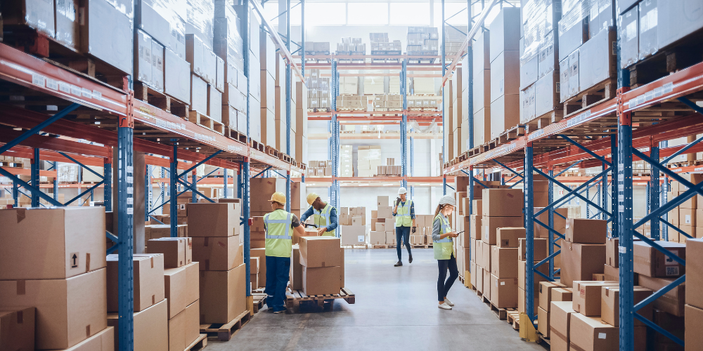 traditional warehouse floor