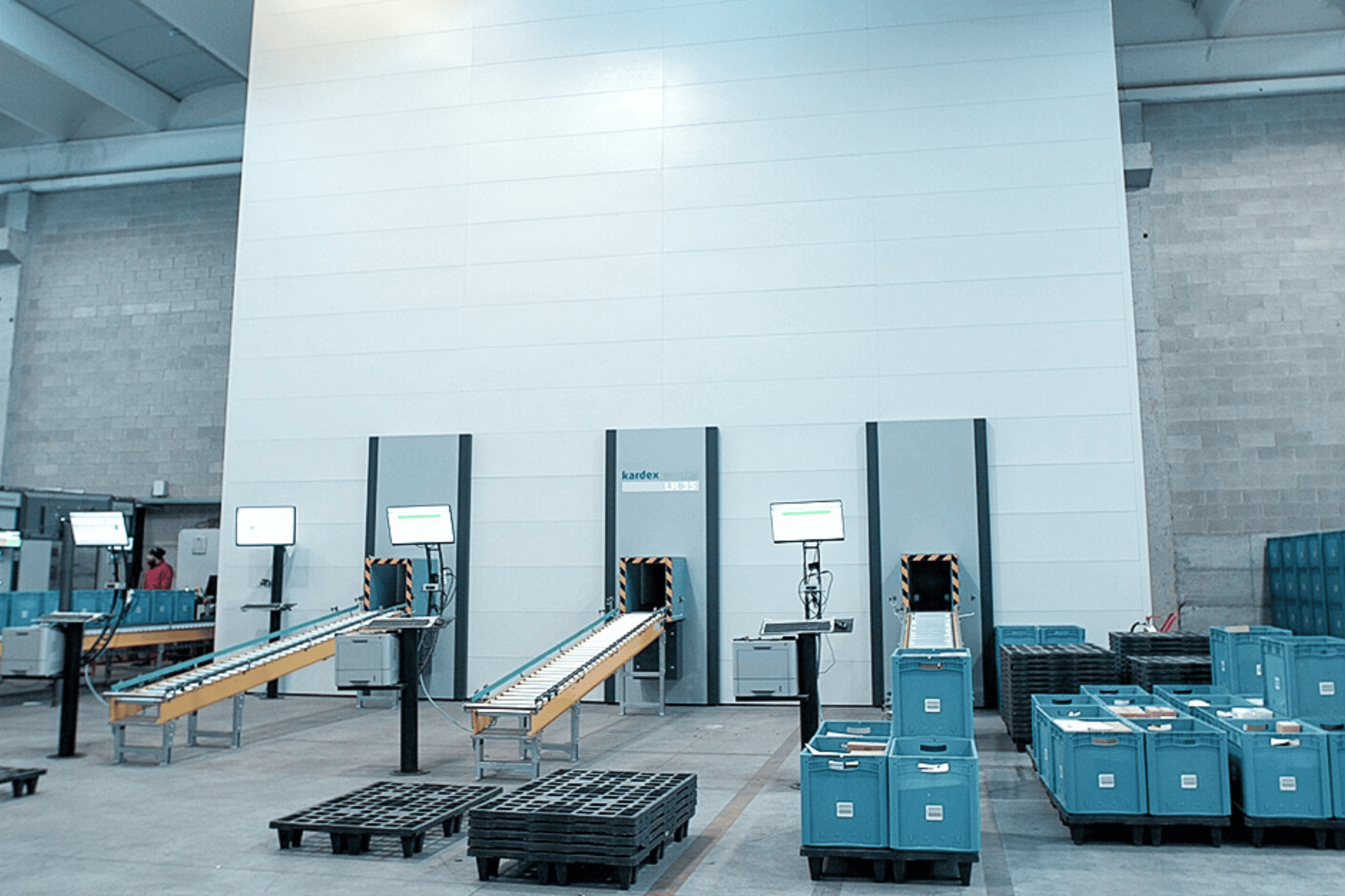 three vertical buffers