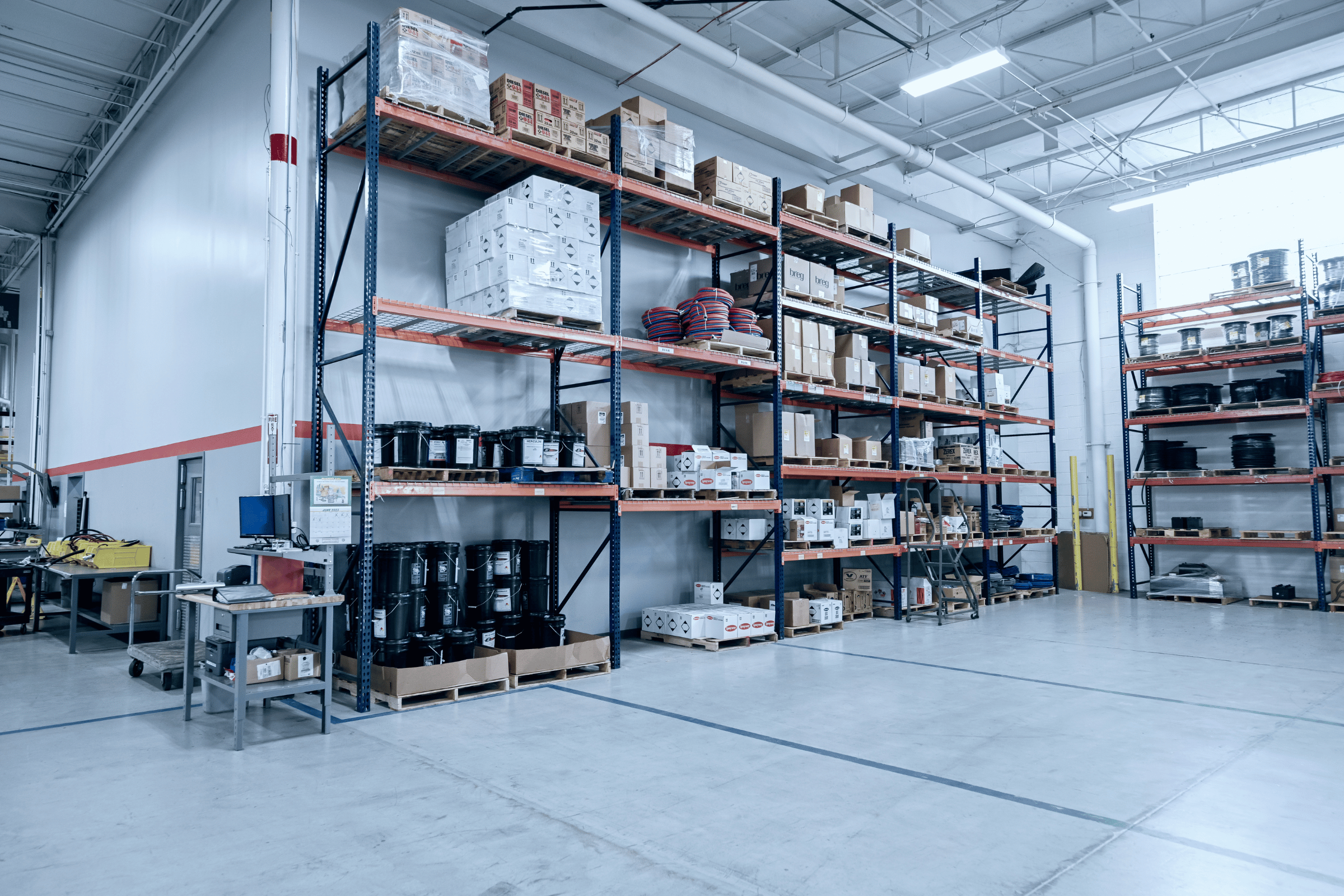 traditional rack shelving