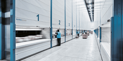 numbered vertical lift modules
