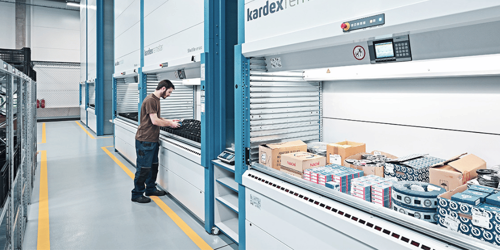 vlm organization of mixed SKU types