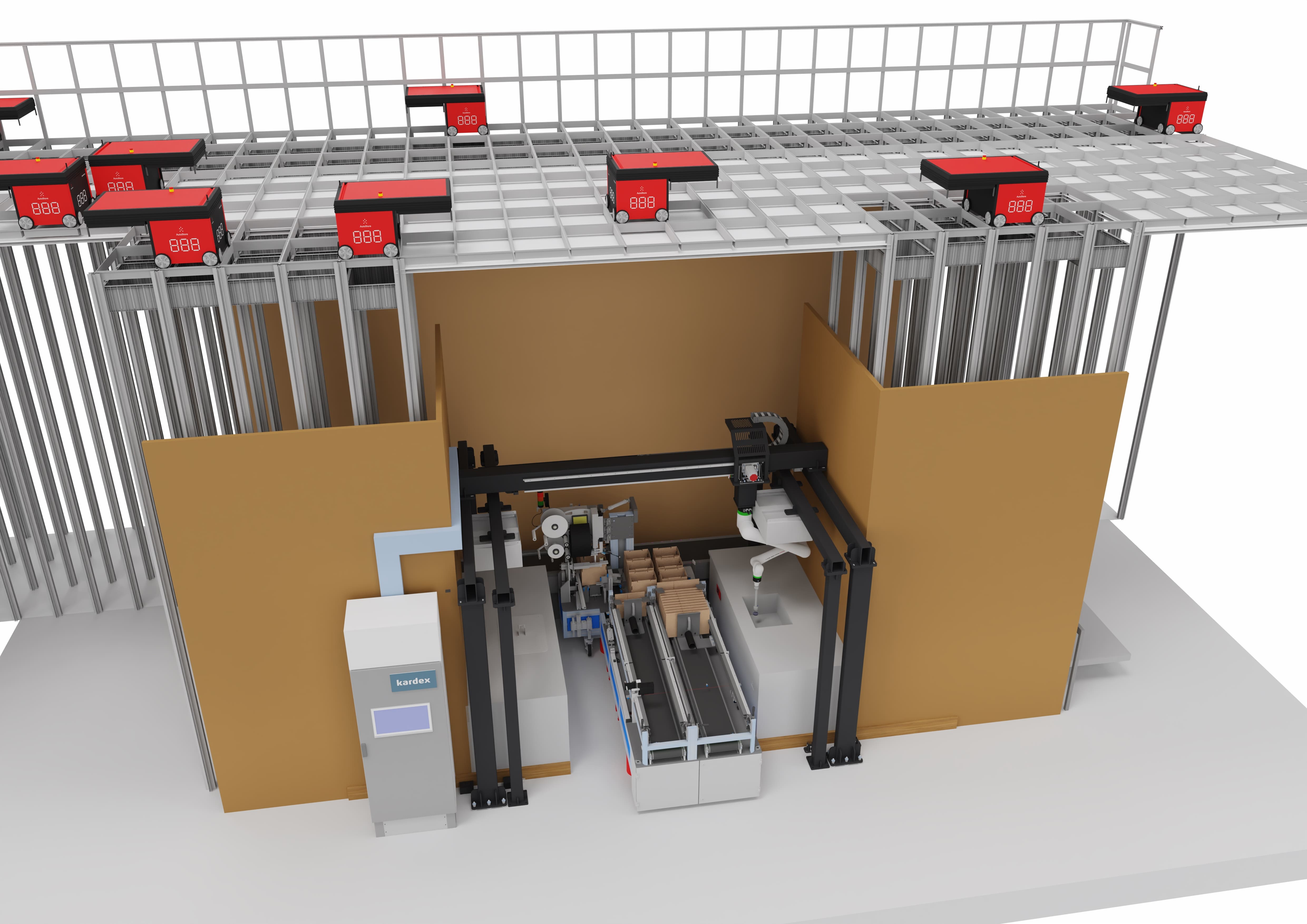 Pick and place robotics integrated with AutoStore at Sonepar