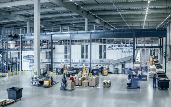 Large warehouse space with AutoStore system by Kardex