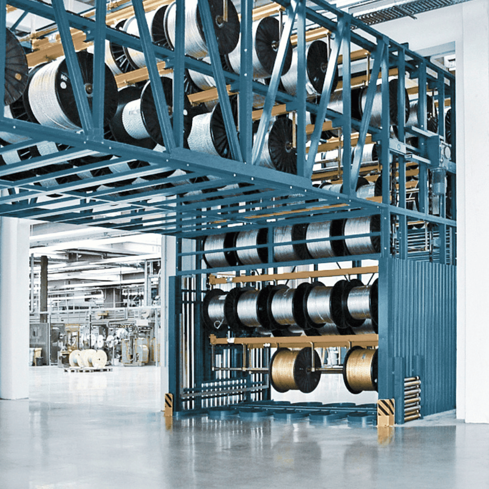 Bridge style automated storage