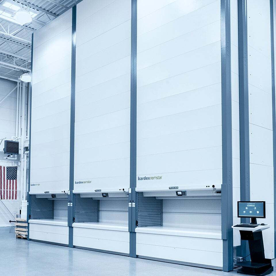 Kardex Shuttle storage
