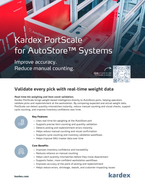 Kardex PortScale Product Overview PDF